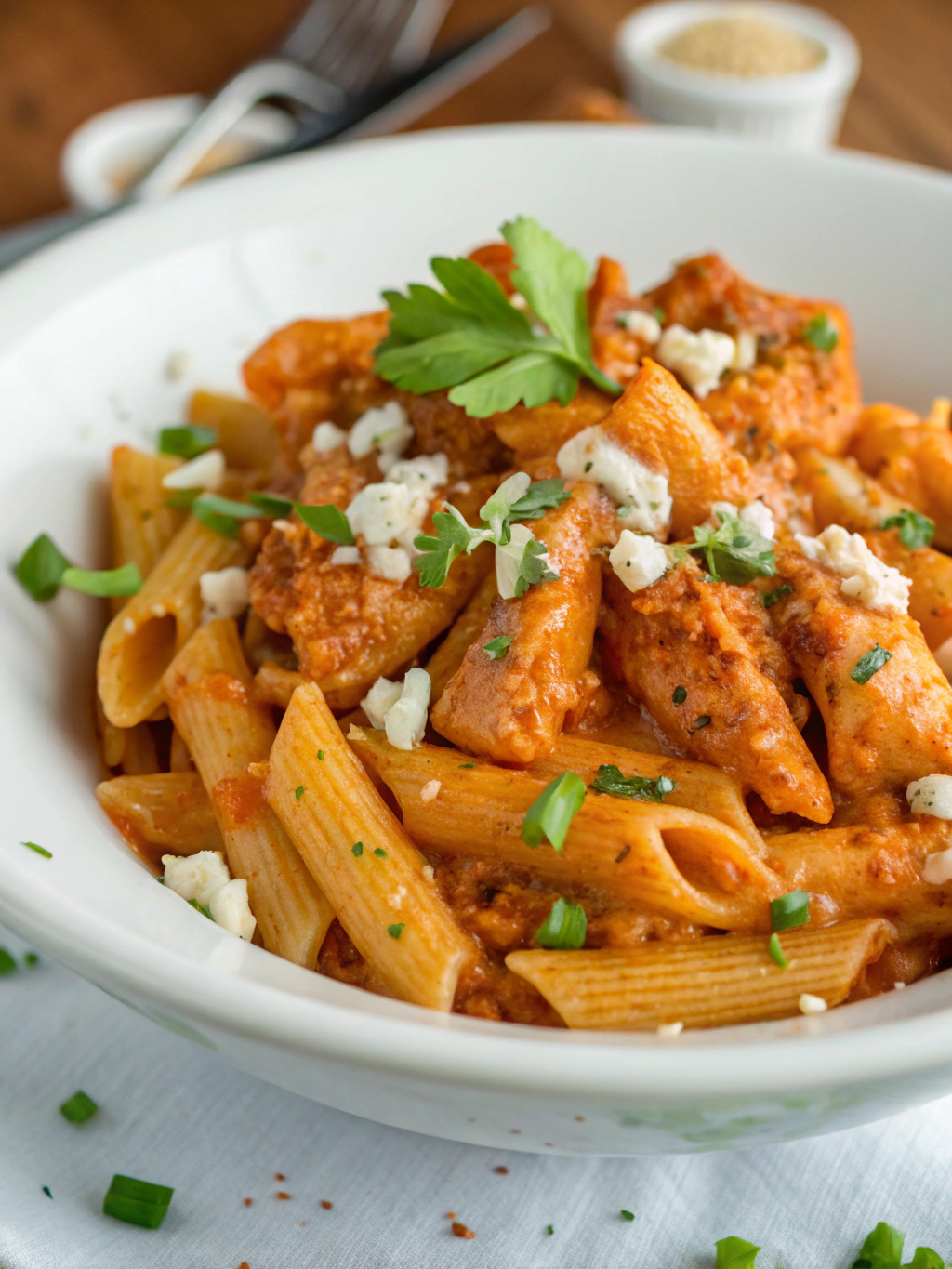 Buffalo Chicken Pasta