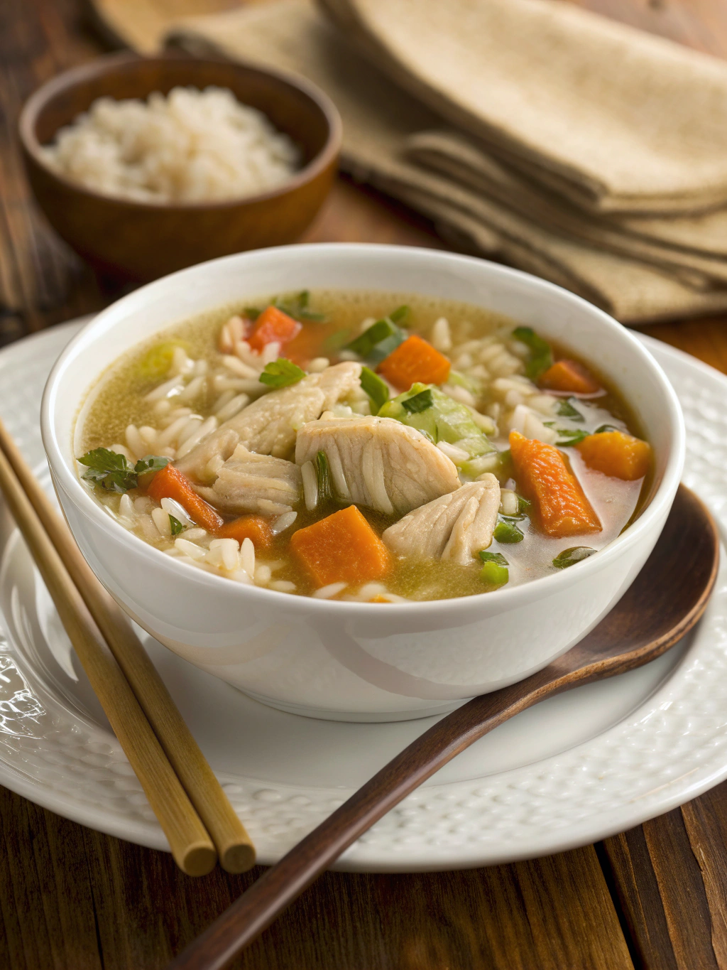 chicken soup with rice