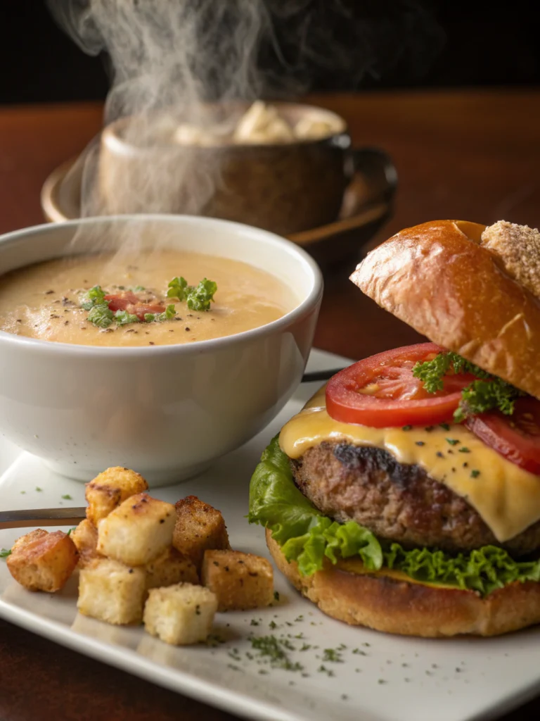 hamburger potato soup