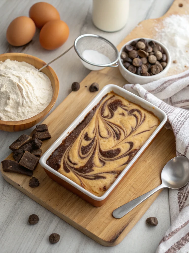 marble blondies recipe