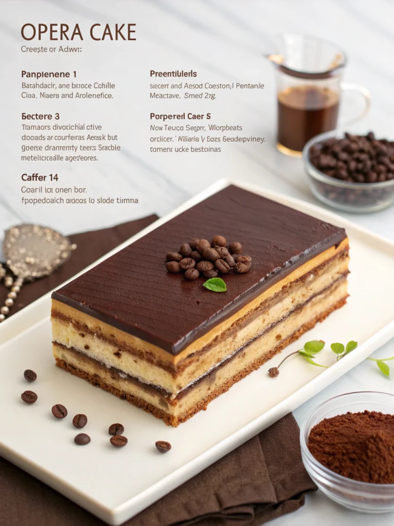 opera cake recipe