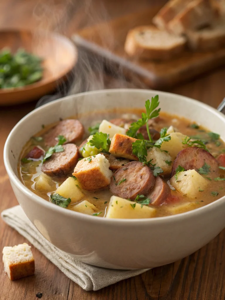 sausage potato soup