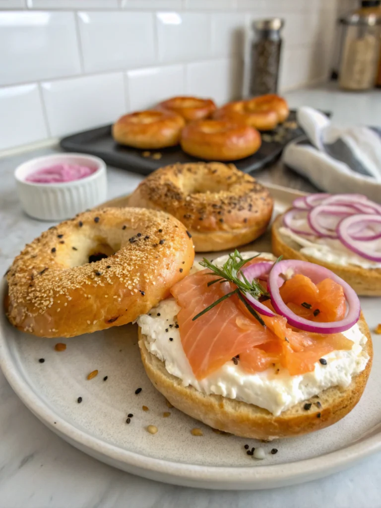 Air Fryer Bagels