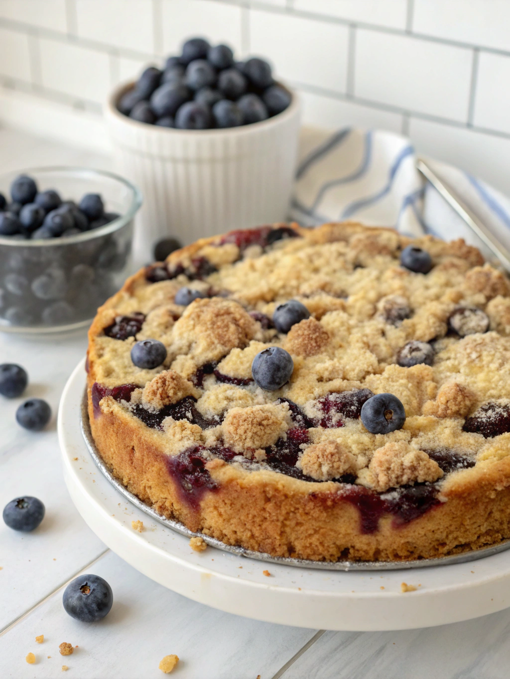 Blueberry Crumb Cake