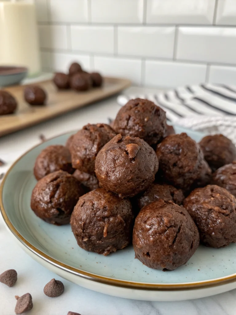Brownie Protein Bites