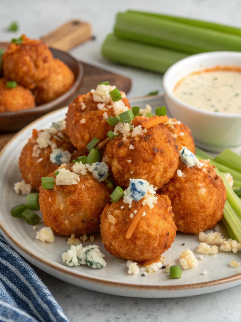 Buffalo Chicken Cheese Balls