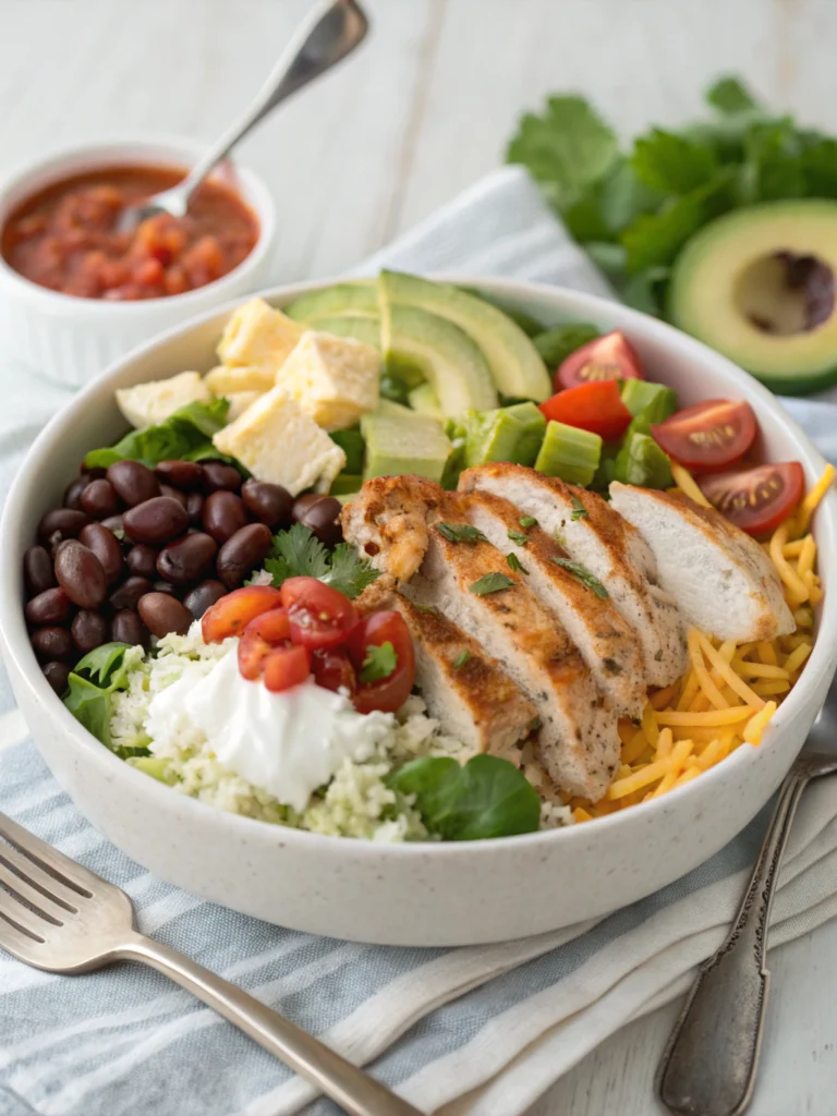 Chicken Burrito Bowls