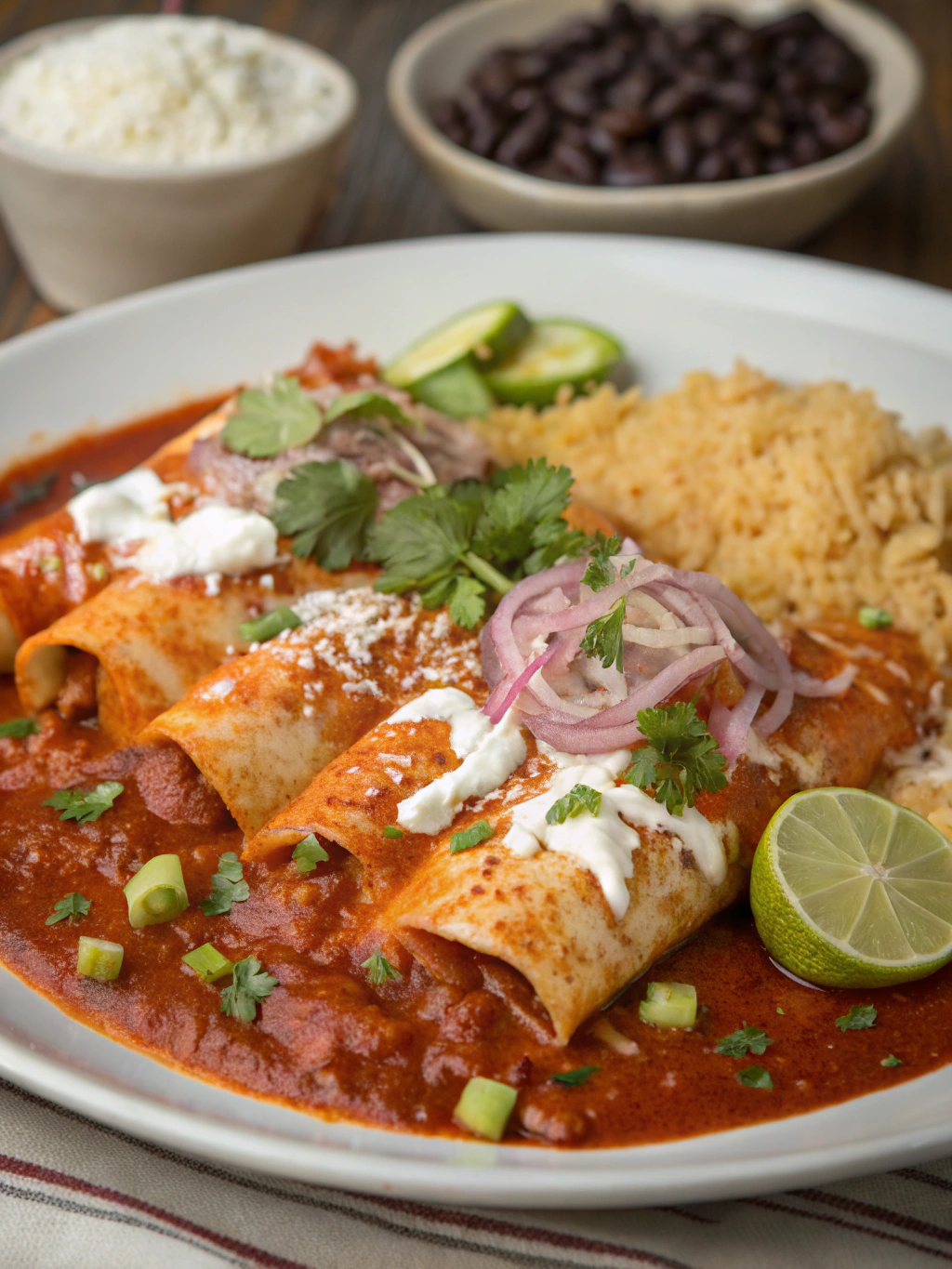 Chicken Enchiladas