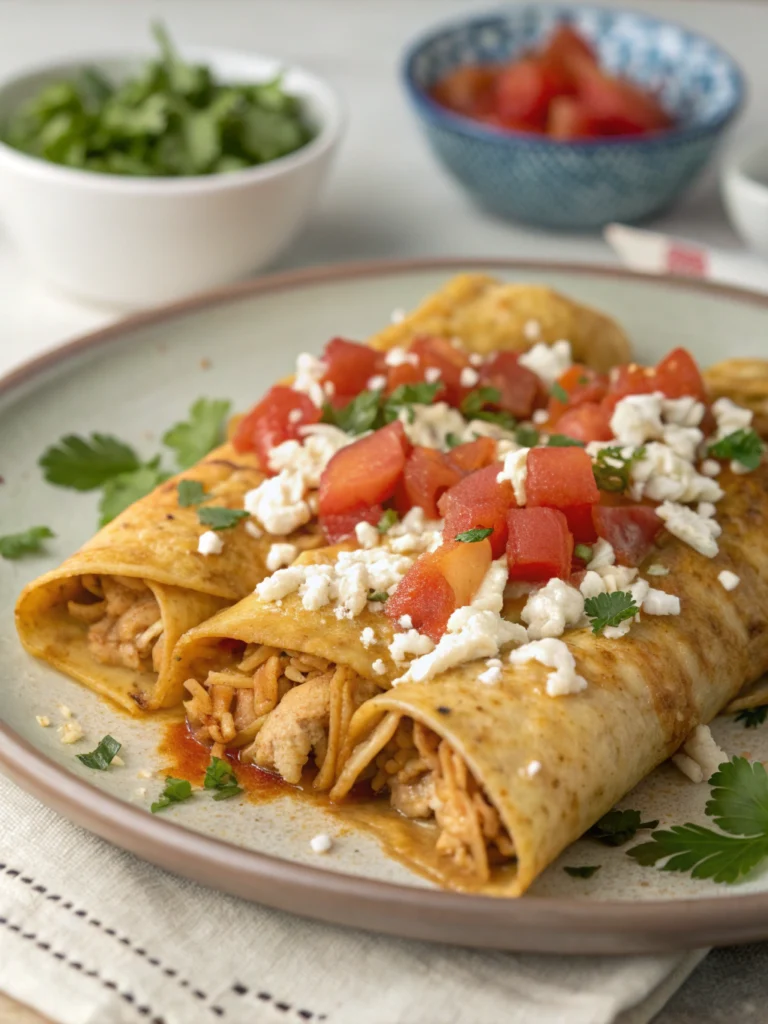 Chicken Enchiladas
