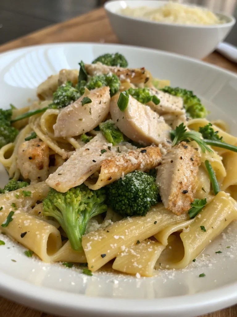 Chicken and Broccoli Pasta