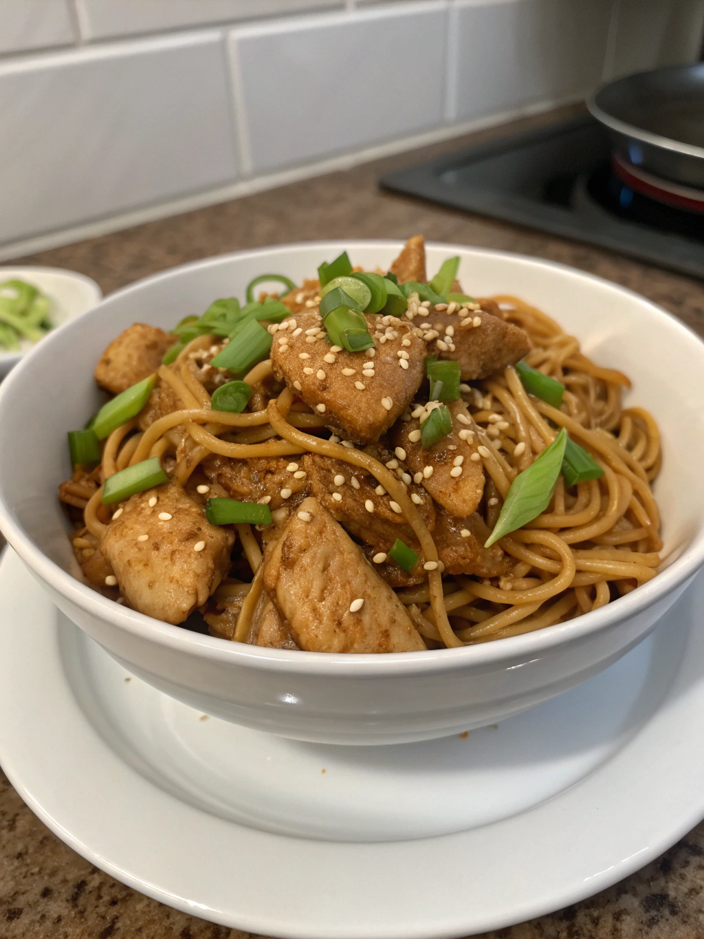 Crockpot Chicken Lo Mein