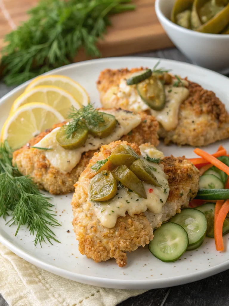 Dill Pickle Parmesan Chicken