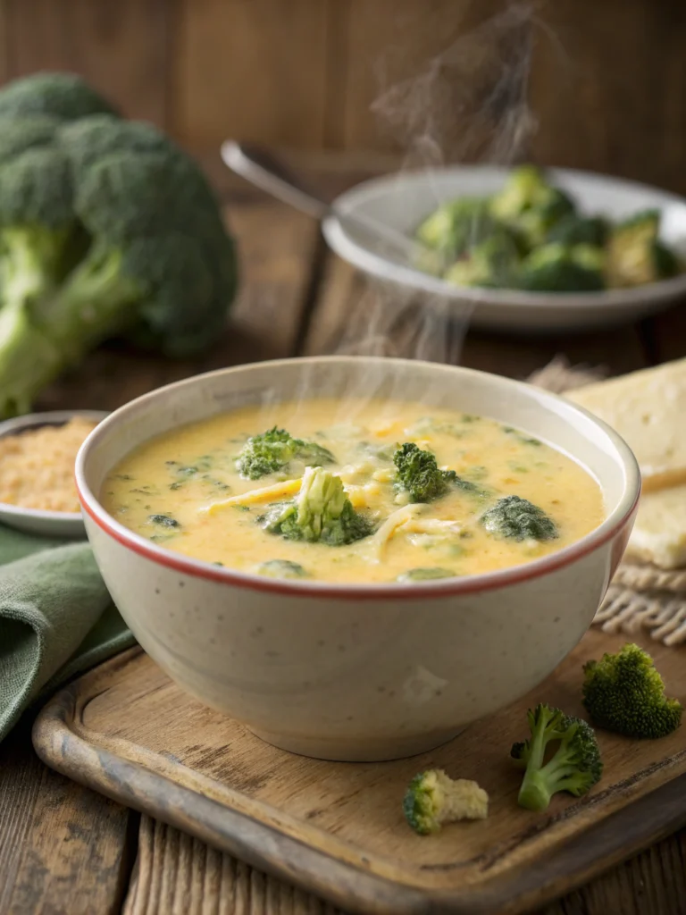 Easy Broccoli Cheese Soup