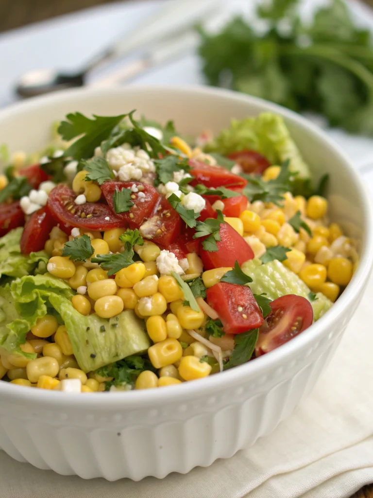 Fresh Corn Salad