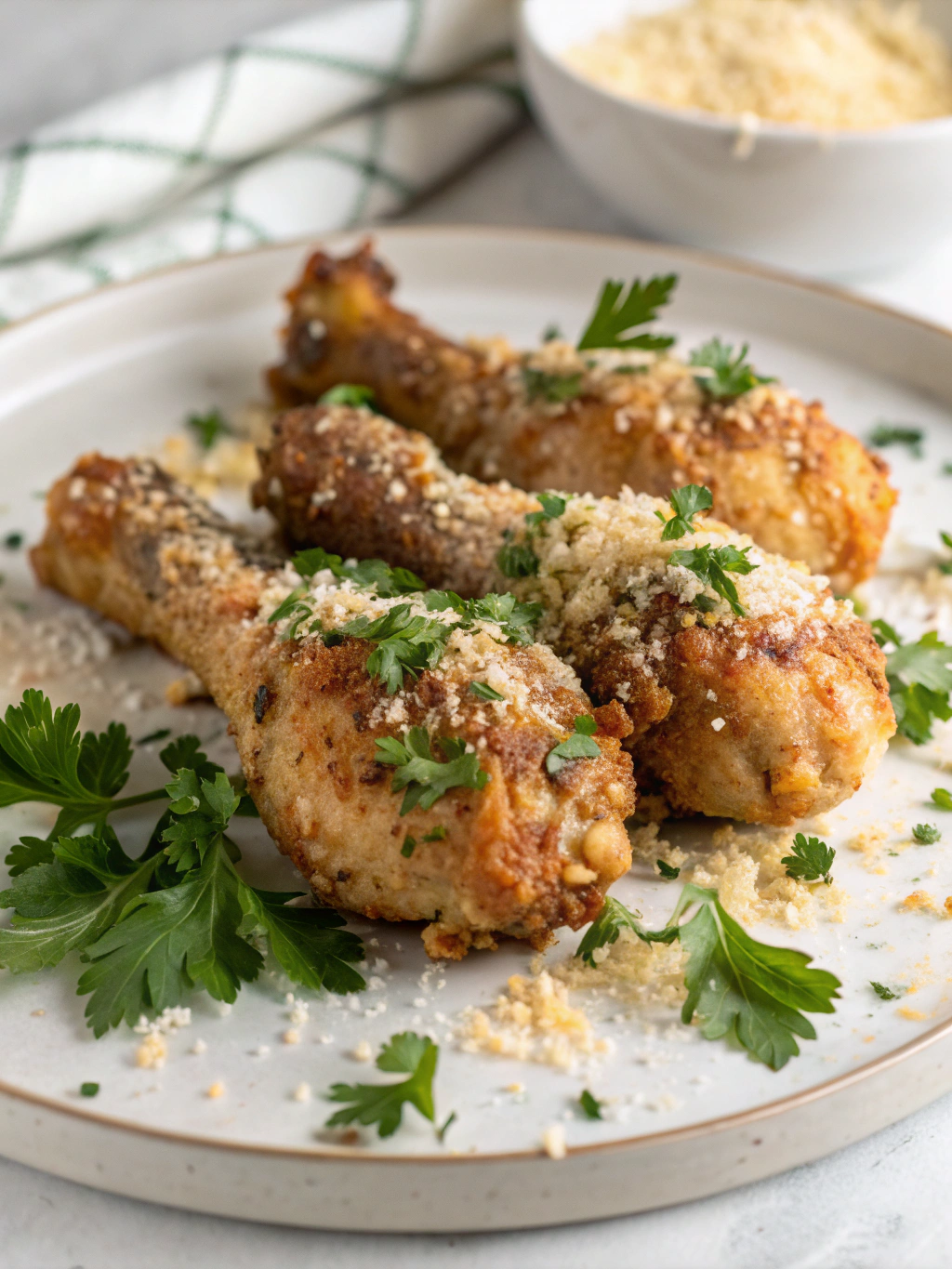 Garlic Parmesan Drumsticks