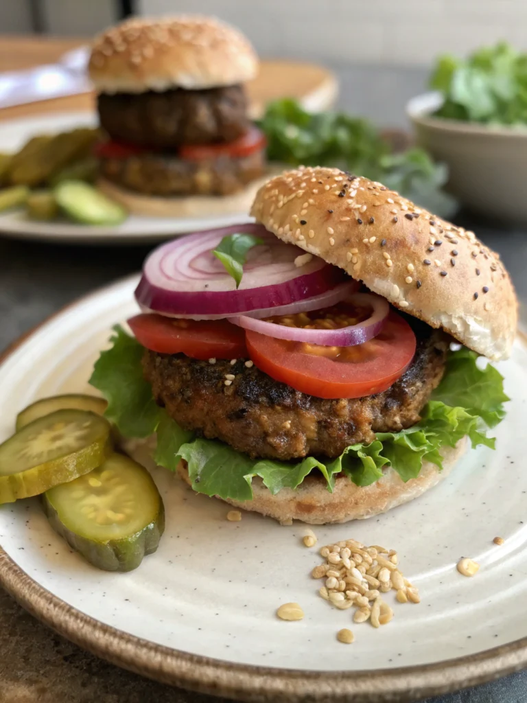 Gluten Free Hamburger