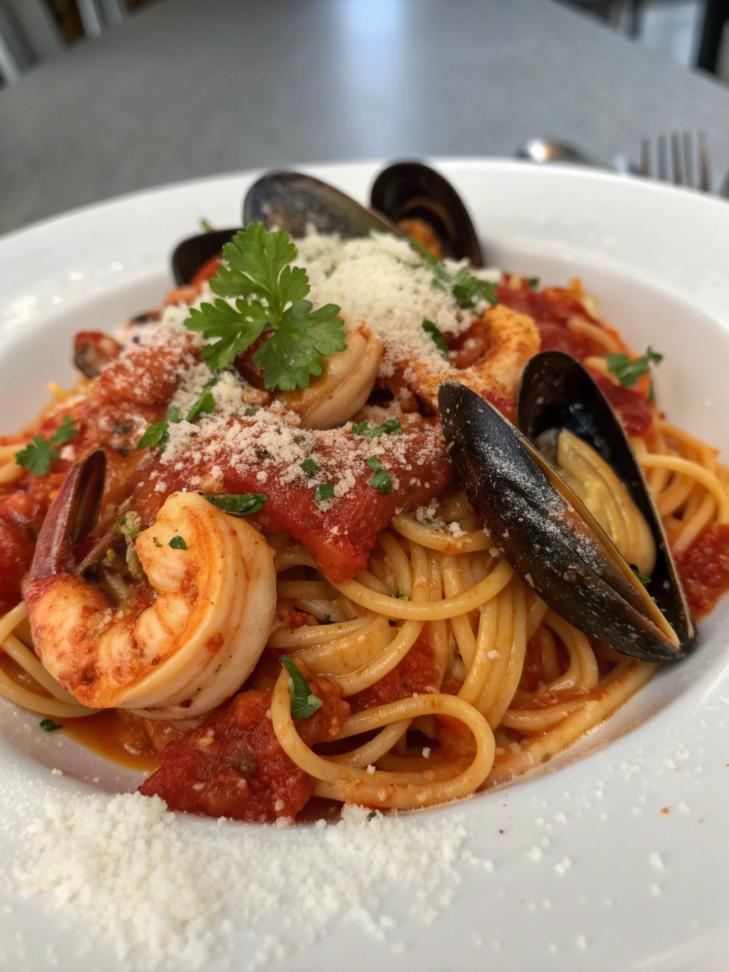 Seafood Pasta Fra Diavolo