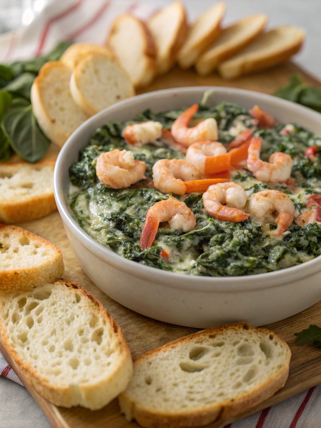 Shrimp and Crab Spinach Dip