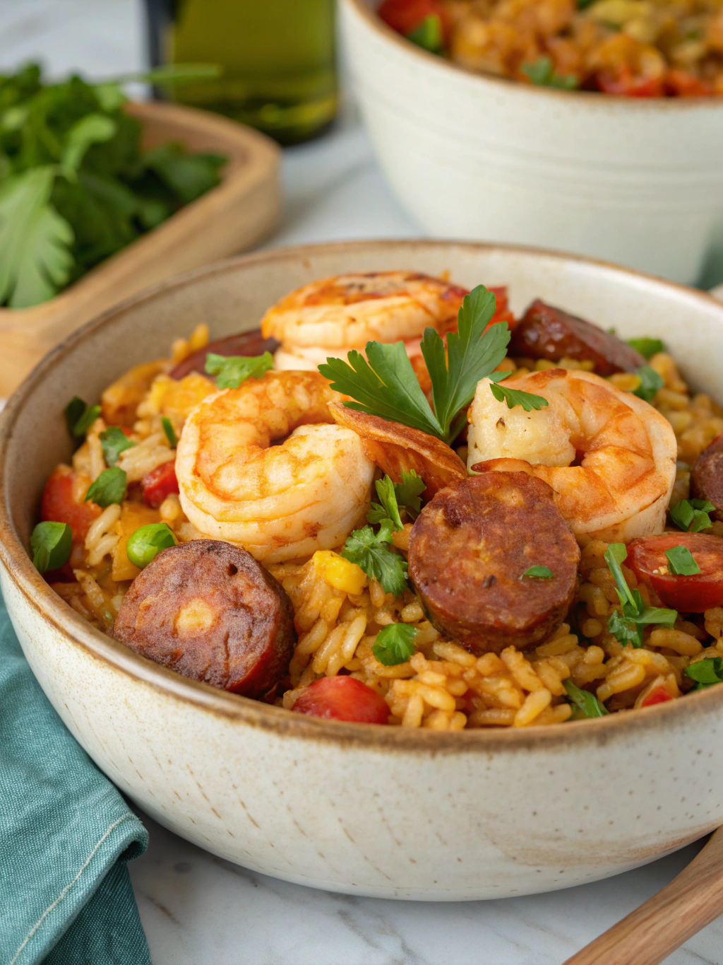 Shrimp and Sausage Jambalaya