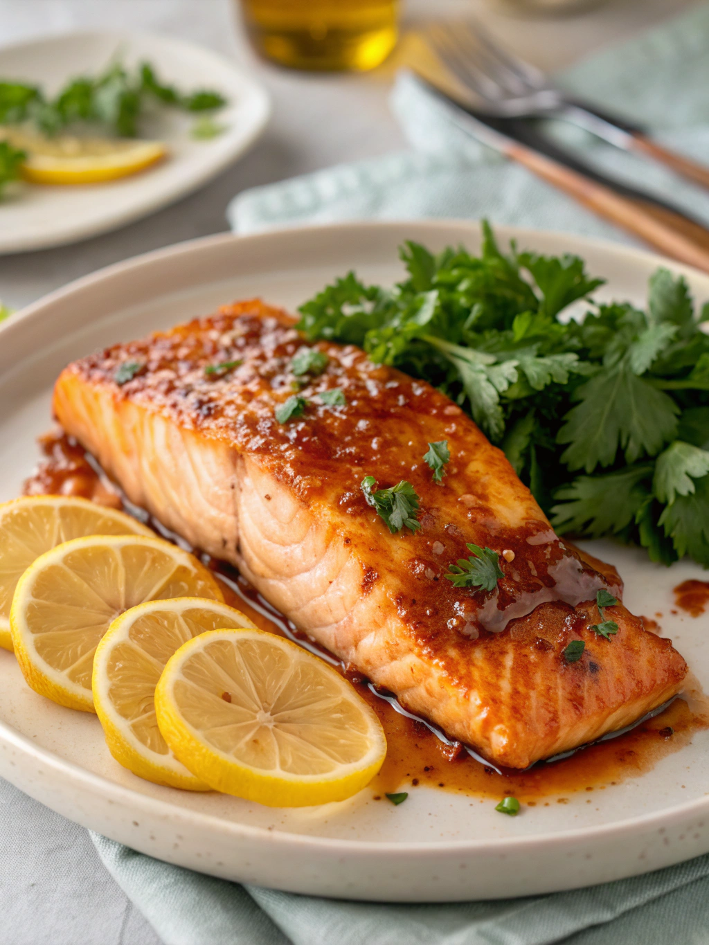 Sriracha Maple Salmon