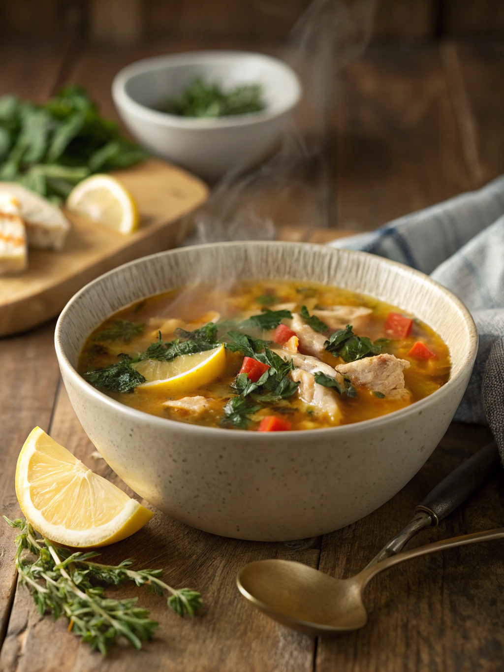 Tuscan Chicken Soup