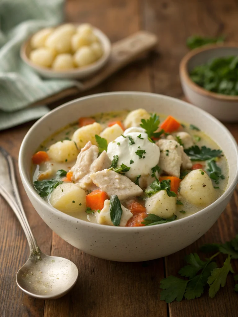 Chicken Gnocchi Soup