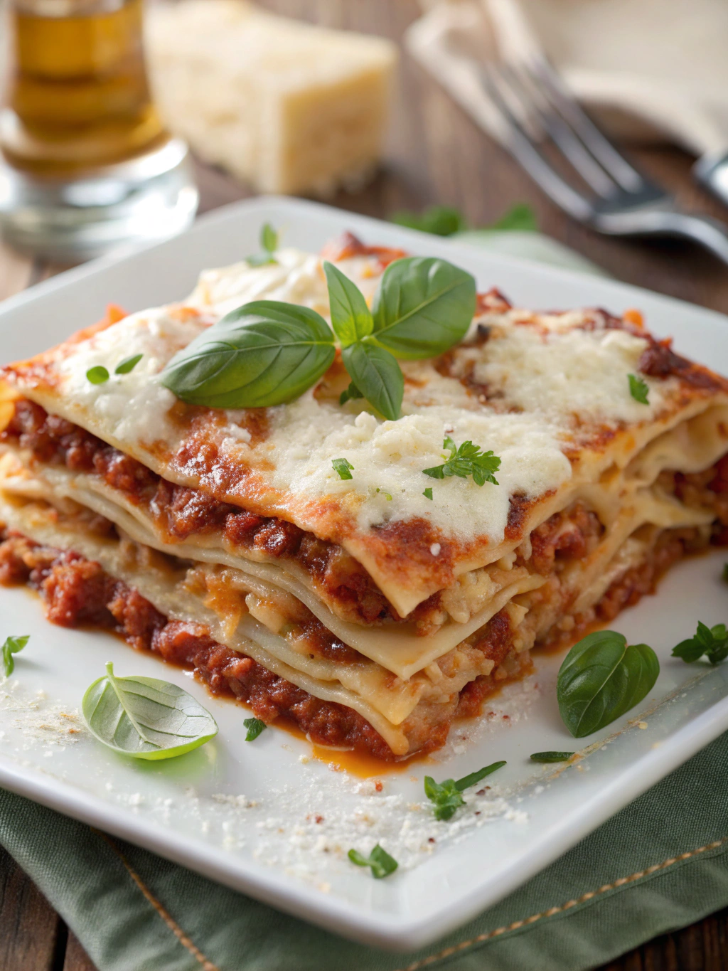 Lasagna with Ricotta